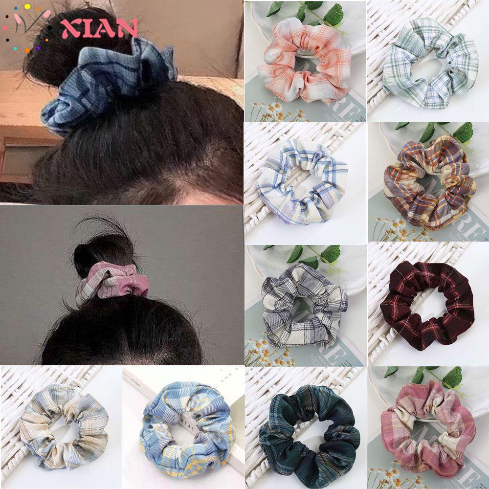 Dây Cột Tóc Co Giãn Nhiều Màu Sắc Tươi Mới Cho Nữ