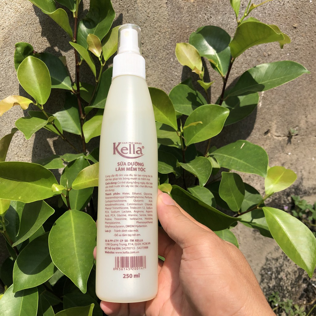 Sữa Xịt Dưỡng Tóc Kella Hair Deep Moisture Làm Mềm Mượt Tóc