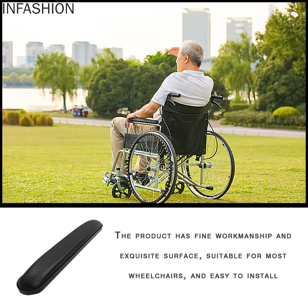 [Hàng mới về] Set 2 đệm kê tay bằng da thay thế cho xe lăn