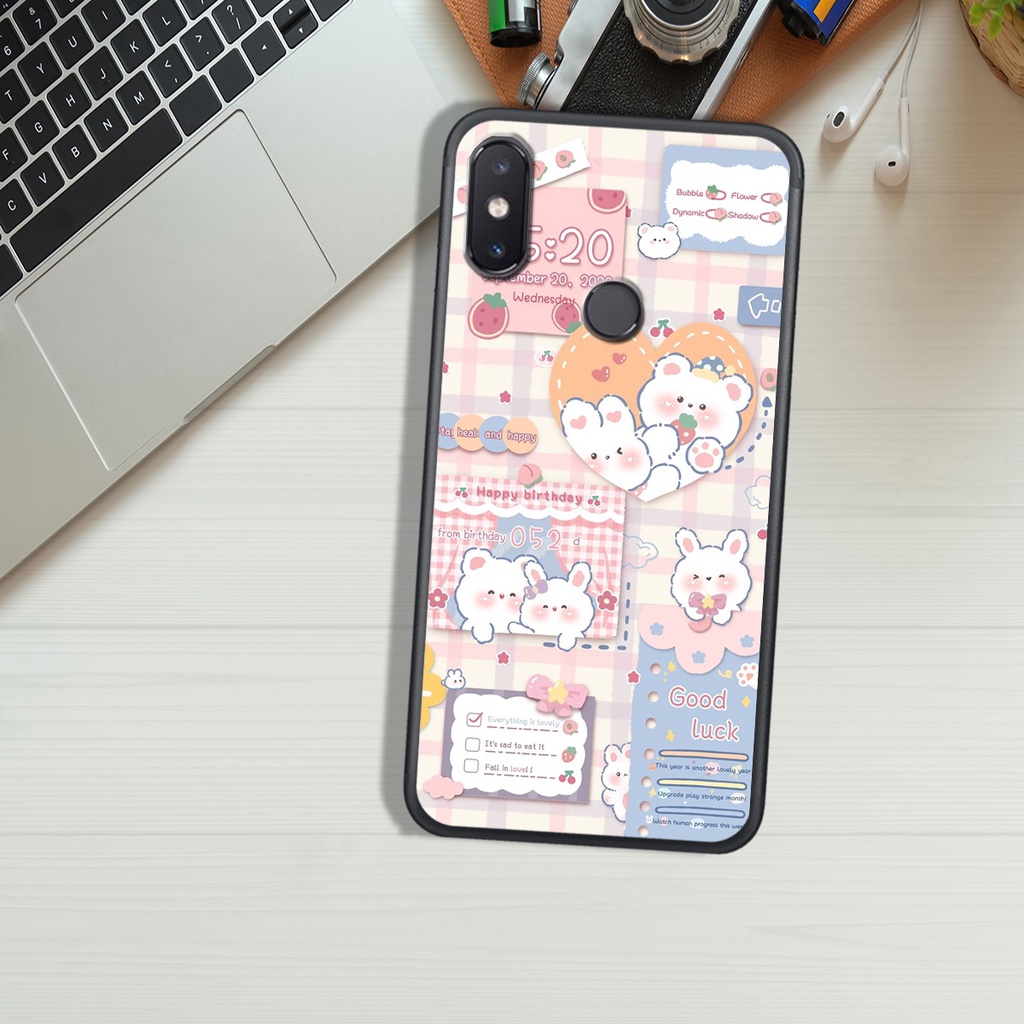 ỐP LƯNG XIAOMI MI 5X - MI A1 - MI 8 LITE- MI 8 - MI 8 SE  , IN HÌNH GẤU NÂU CHOCOLATE ĐÁNG YÊU.