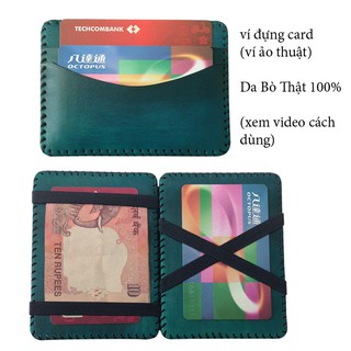 Ví bóp đựng thẻ DA DÒ THẬT Giá Gốc Kèm Quà