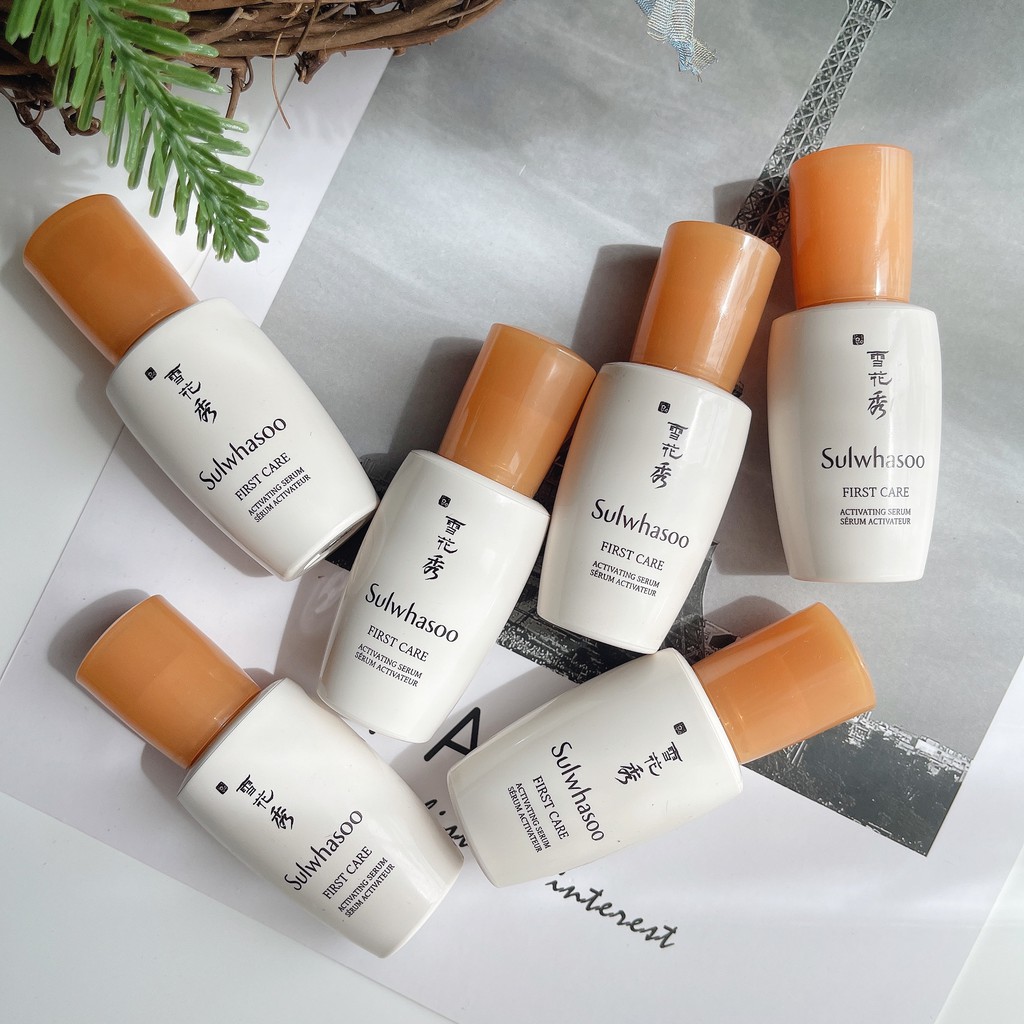 Tinh Chất Mở Dưỡng First Care Sulwhasoo Serum Dưỡng Da Giúp Dưỡng Ẩm Phục Hồi Làn Da Khô Ráp 8ml