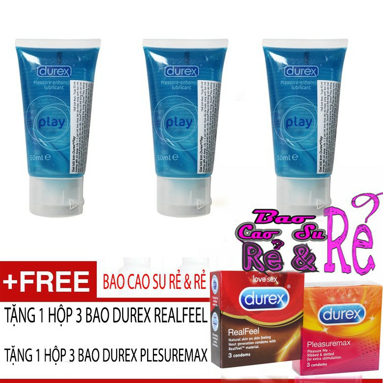 Gel Bôi Trơn Durex Play 50ml siêu trơn