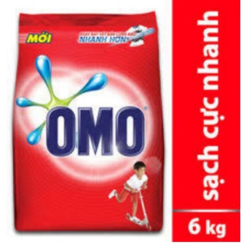 Bột Giặt OMO Công Nghệ Giặt Xanh - 6kg
