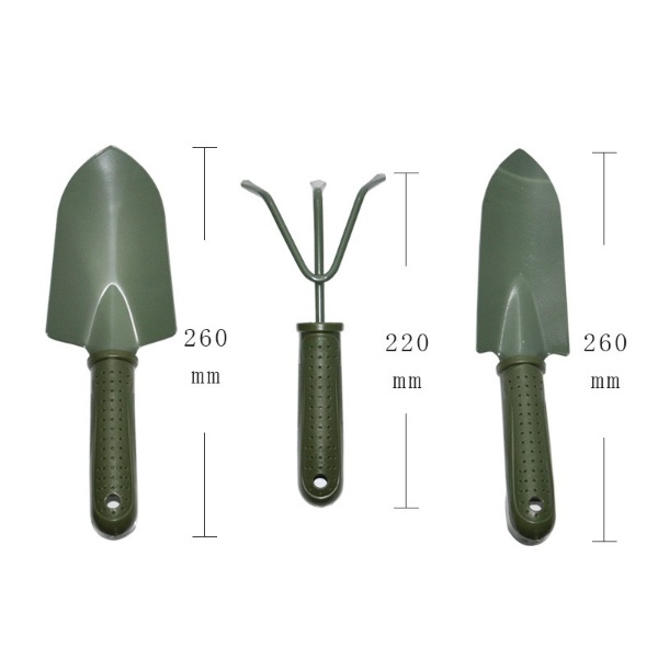Cuốc Xẻng Làm Vườn Mini Thép Xanh Đa Năng