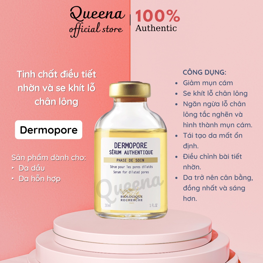 Serum Dermopore 30ml se khít lỗ chân lông và điều tiết bã nhờn cho da hiệu quả - 4K046