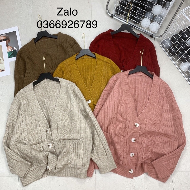 [🔥HOT🔥] Áo cardigan len vắt thừng cao cấp cực xinh. -Keokeo1991-