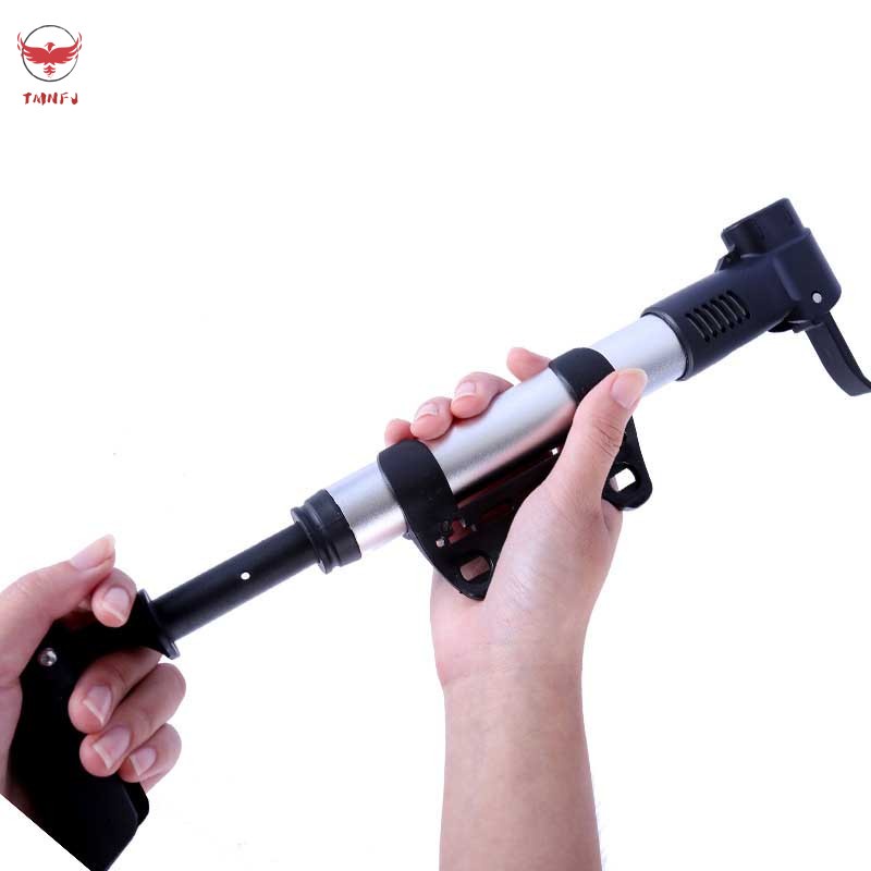 Mới Ống Bơm Xe Đạp Mini Cầm Tay Với Van Schrader