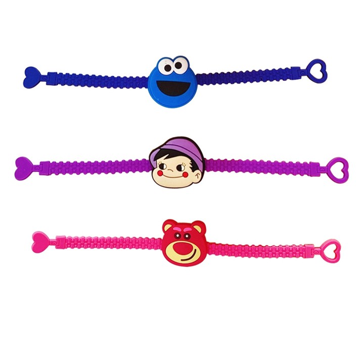 Vòng Tay Silicon Cartoon Nam Nữ Dễ Thương - La mode | BigBuy360 - bigbuy360.vn
