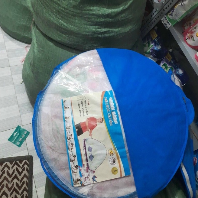 Mùng chụp không đáy tự bung gấp gọn đủ kích thước