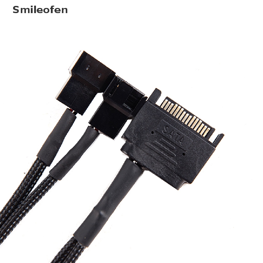 Cáp ChuyểN ĐổI QuạT TảN NhiệT SATA 15Pin Sang 2 * 3pin / 4pin PWM Chuyên DụNg