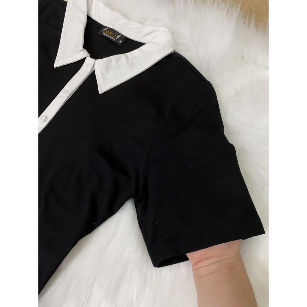 Váy Polo Nữ  Đầm Polo Chiết Eo Váy Cổ Bẻ Chất Cotton Cao Cấp Mềm Mát V2217-Candy Fashion | BigBuy360 - bigbuy360.vn
