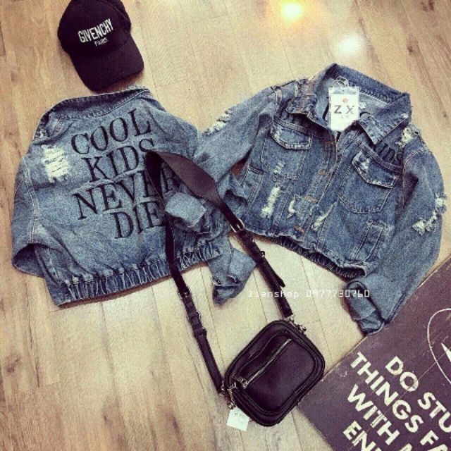 Ao khoac jeans