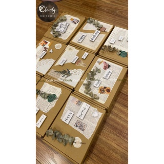 Hộp quà tự làm của Cloudy Craft House - CCH113