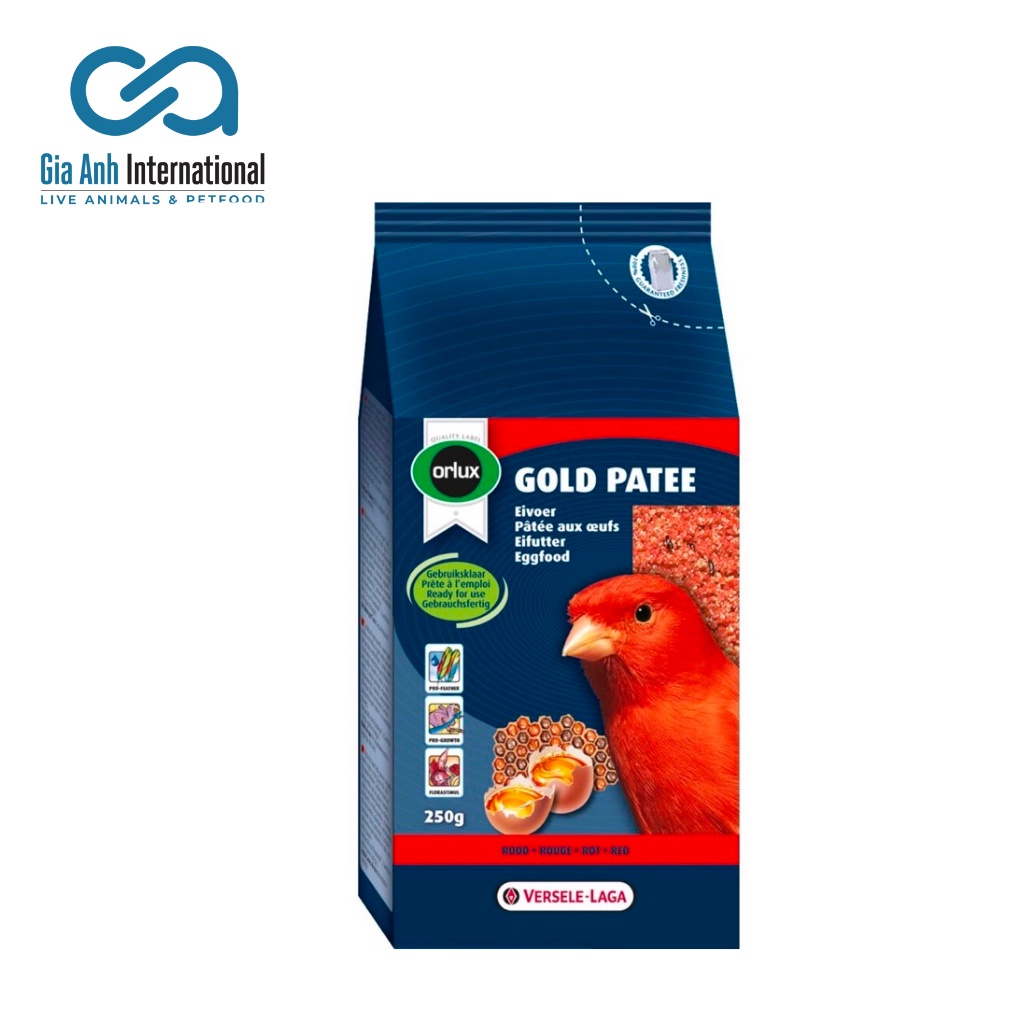 Cám Trứng Dinh Dưỡng Cho Chim Yến Hót Versele-laga Orlux Gold Patee Canaries - Gói 250g