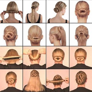 Dụng cụ búi tóc củ tỏi thanh dài