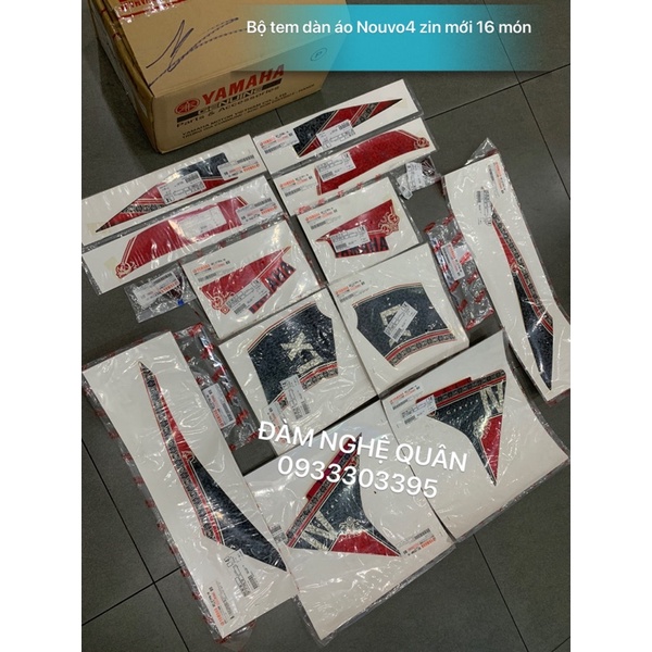 Dàn áo Nouvo4 19 món  zin hãng mới 100%