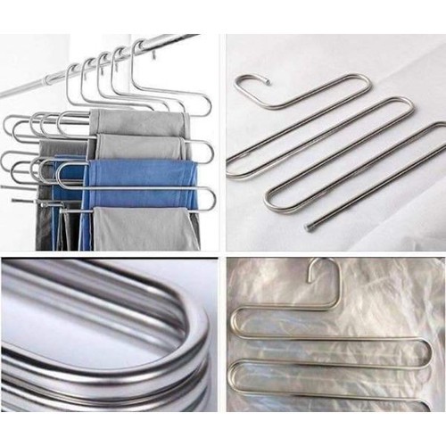 MÓC TREO QUẦN 5 TẦNG THÔNG MINH 5 TẦNG INOX