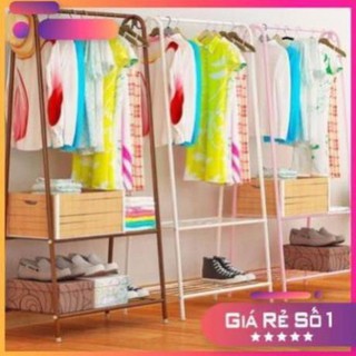 Kệ treo quần áo chữ a đa năng loại 1 - kệ treo quần áo chữ a khung sắt tĩnh điện - giao mẫu ngẫu nhiên