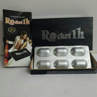 Rocket 1H : tăng cường sinh lực cho phái mạnh ( Hộp 6 viên)