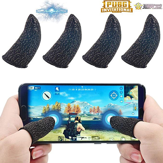 Bộ bao 2 ngón tay chơi game Mobile 😍Freeship😍 Bao ngón tay chơi game Pubg Mobile - Nút bắn Pubg