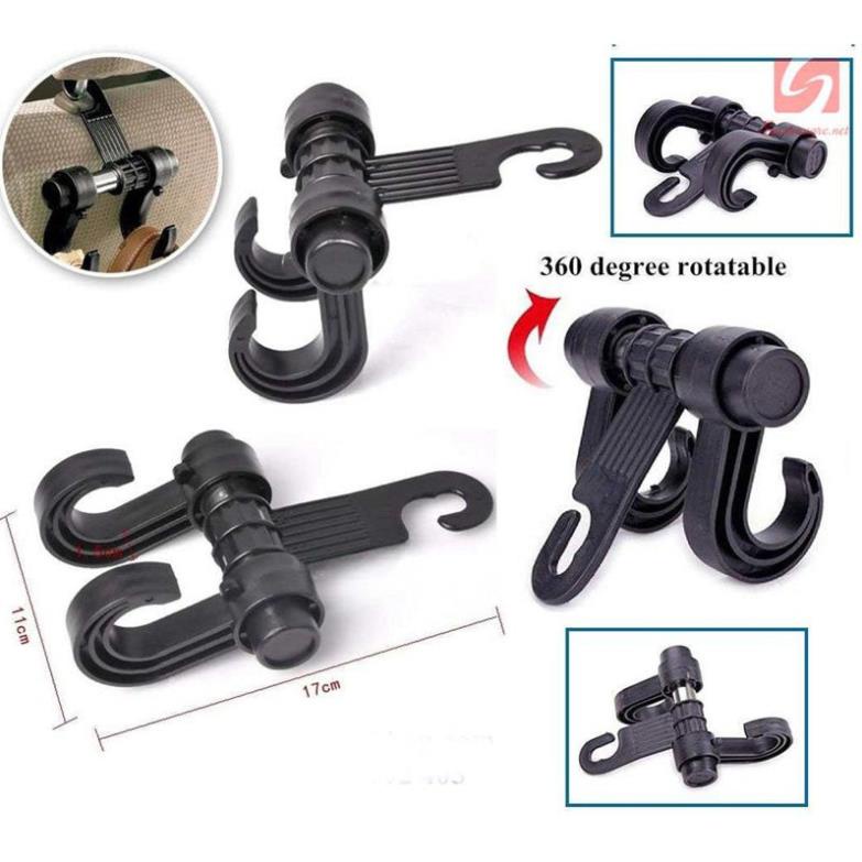 Móc 2S treo đồ sau ghế ô tô xe hơi tiện lợi