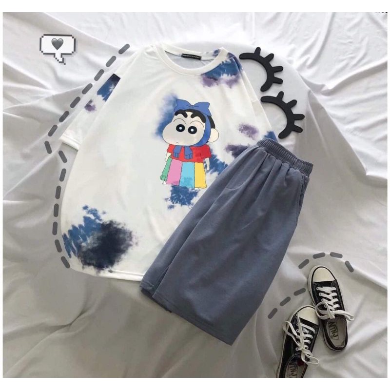 Set bộ loang bé shin