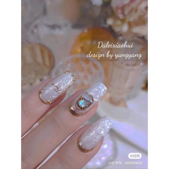 Gel Ngọc Trai, Gel Ánh Trai Nail Hiệu Ứng Ngọc Trai Hũ HuaXi 10g - Ann933233