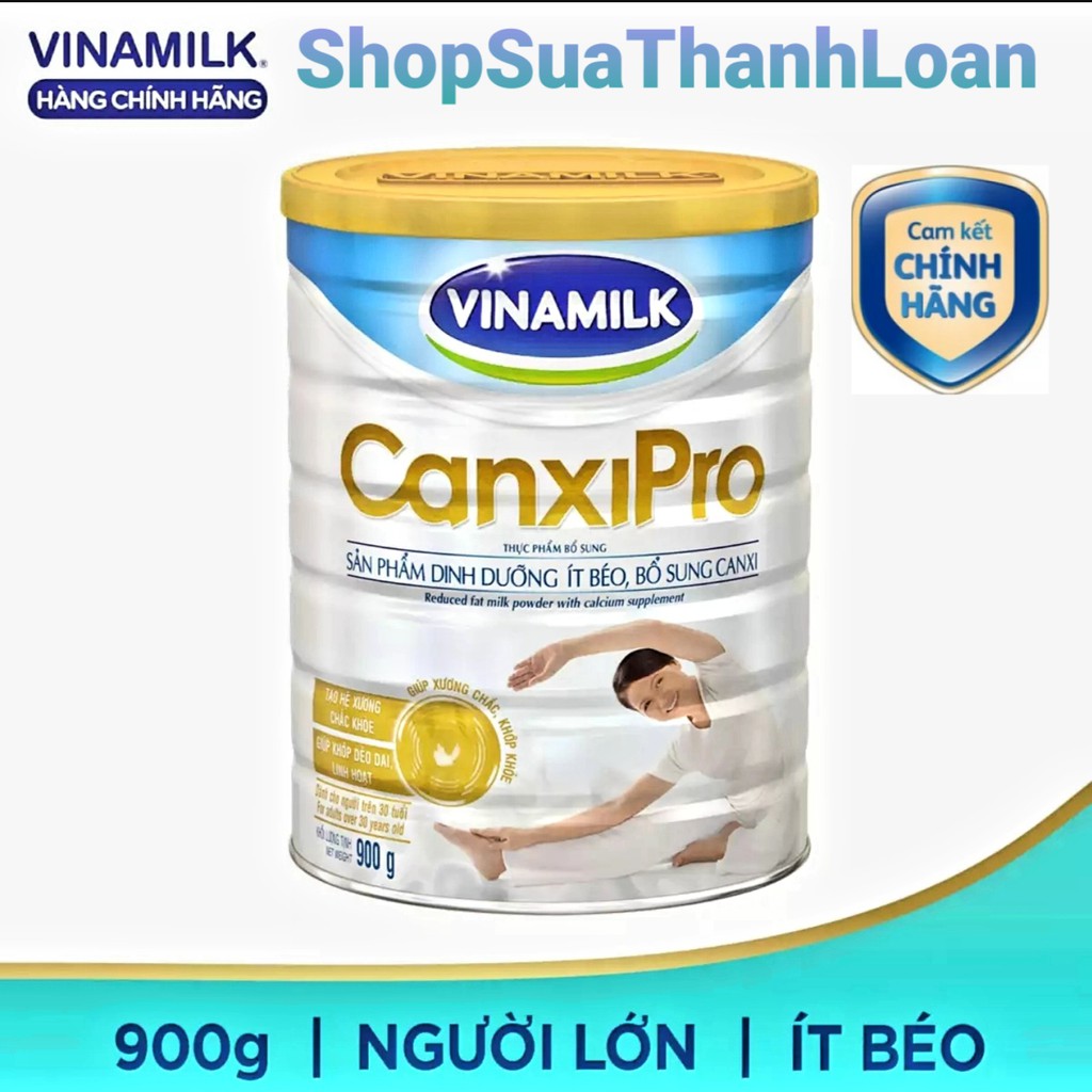 [HSD T4-2023] SỮA BỘT VINAMILK CANXI PRO HỘP 900G