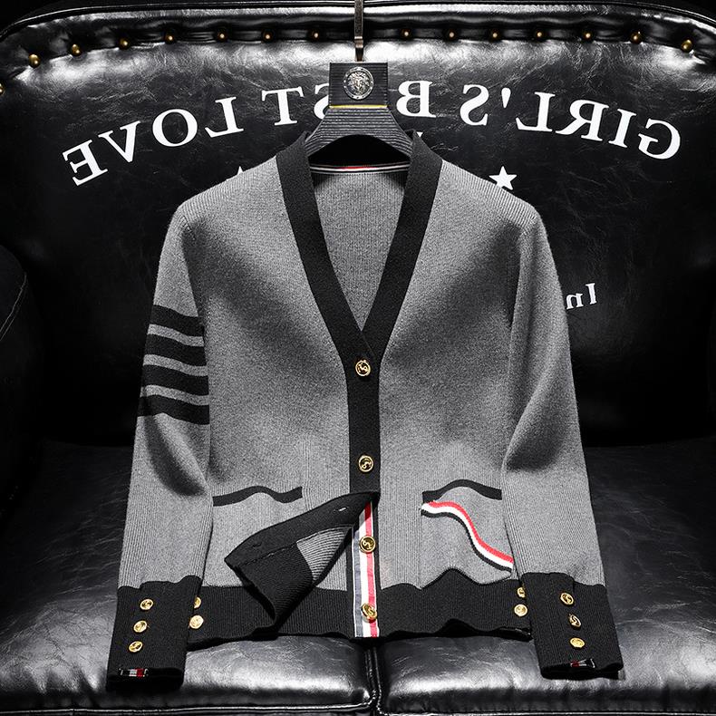 Áo Khoác Cardigan Dệt Kim Phong Cách Thời Trang Xuân Thu 2022 Cho Nam Giới