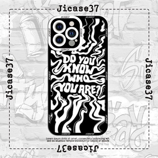 Ốp lưng iphone và samsung xiaomi oppo cạnh vuông Jicase Do you know who you are