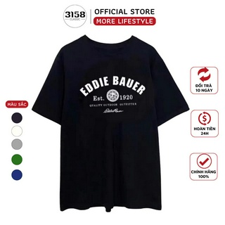 Áo Thun 3158, Áo Thun 3158 chính hãng Nam Nữ Cotton Khô Form Rộng Nam Nữ Unisex