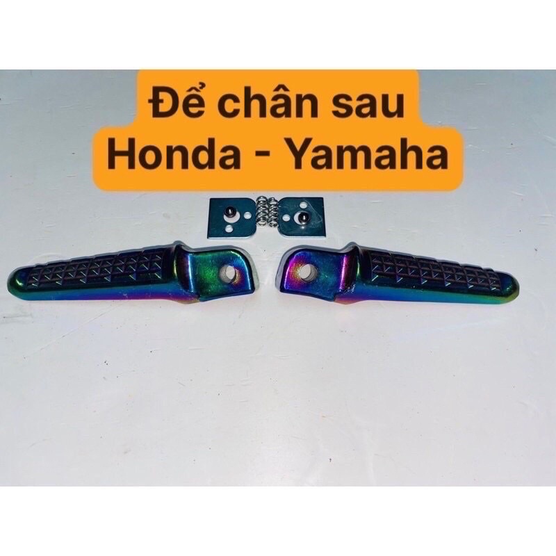 Gác chân sau biker titan 7 màu cực đẹp