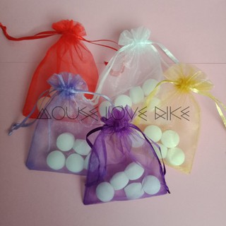 Túi voan lưới nhiều màu có dây rút kèm long não đuổi gián đuổi kiến - mouse love rice