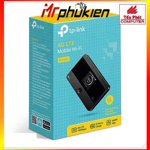 Phát Wifi Di Động 4G TPLink M7350 - SmartShop