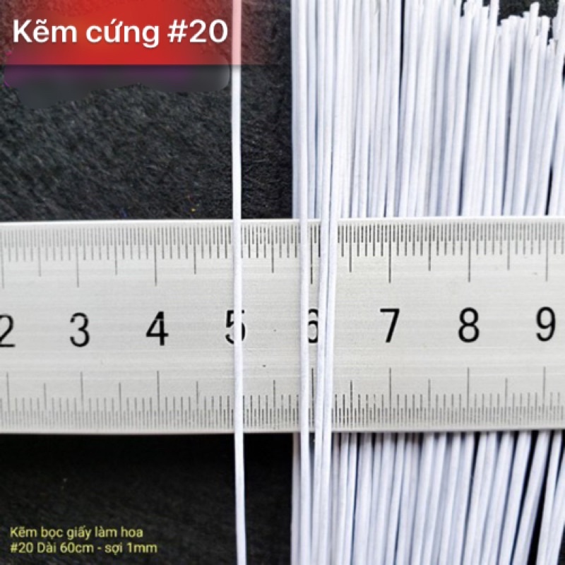 Kẽm Giấy Làm Hoa
