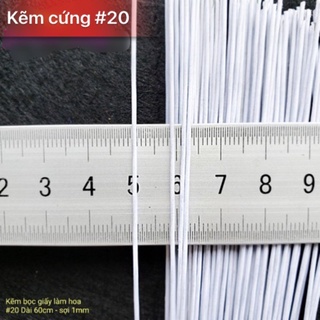 Kẽm Giấy Làm Hoa (24/22/20/ bó 90-95 cọng)