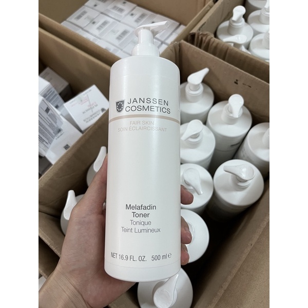 Nước hoa hồng làm sáng da Janssen Melafadin 100ml