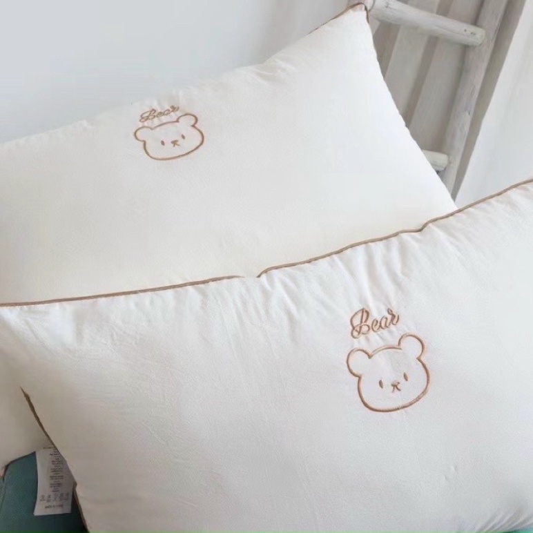 2 Ruột gối gấu kháng khuẩn hàng cao cấp kích thước 48x74 Giá rẻ