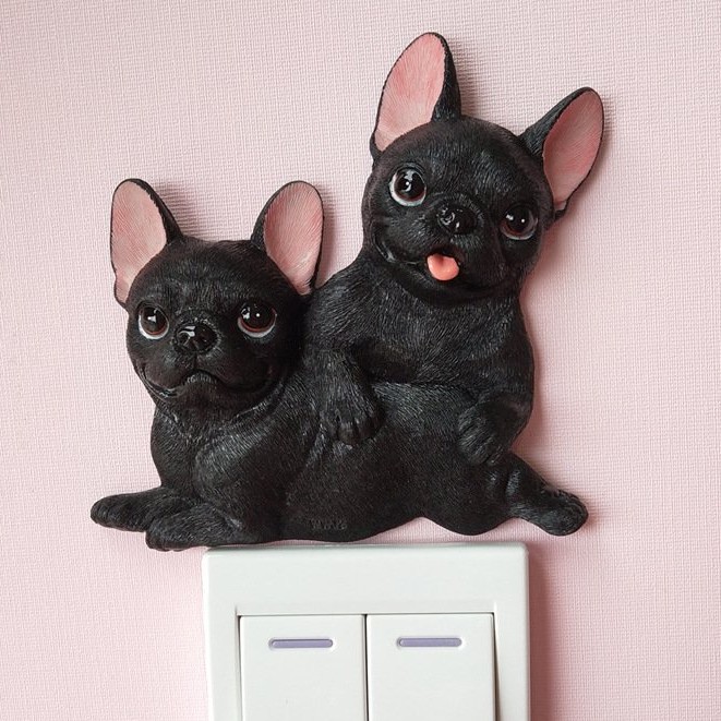 Miếng Dán Công Tắc 3D I love my house Bằng Nhựa Resin + Miếng Dán Công Tắc Trang Trí