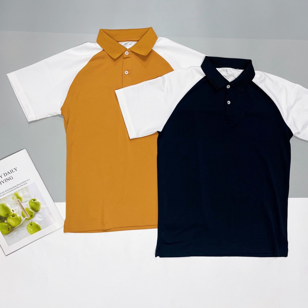 Áo Thun Polo Nam Phối Màu Lịch Lãm Cá Tính Năng Động Trẻ Trung Vải Mịn Dễ Thấm Hút Mồ HÔi HK HHP THỜI TRANG