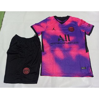 Bộ quần áo bóng rổ 1 stel psg 4th 2020 2021 go