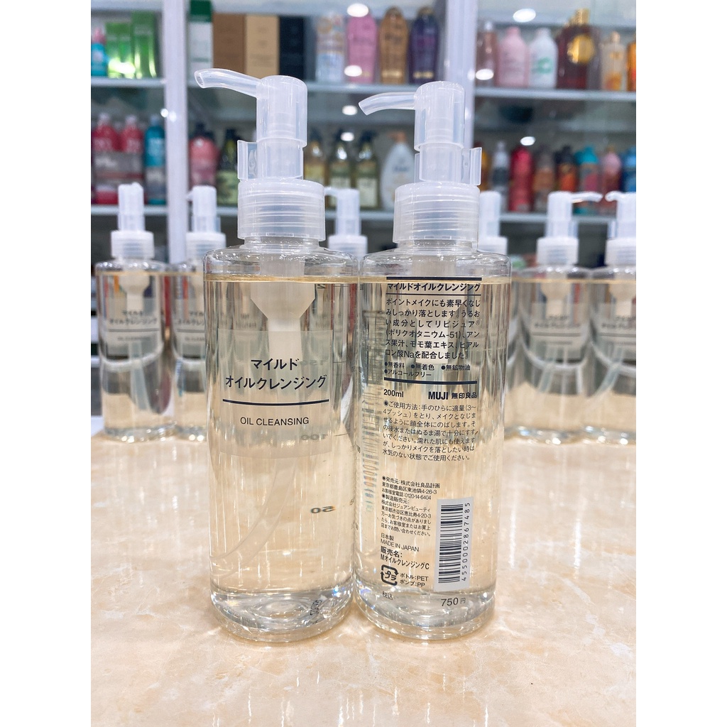 Dầu Tẩy Trang Muji Cleansing Oil Hàng Nội Địa Nhật Bản 200ml