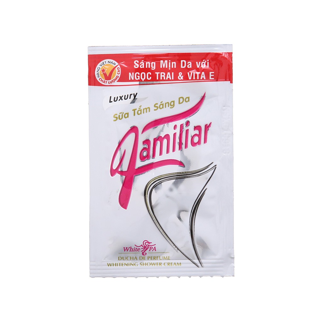 Sữa tắm Familiar sáng da 12 gói