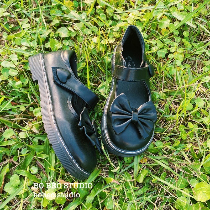 (HÀNG CÓ SẴN - ẢNH THẬT SHOP CHỤP) LOLITA MARY JANE SHOES - GIÀY MARY JANE CÓ NƠ PHONG CÁCH LOLITA | BigBuy360 - bigbuy360.vn