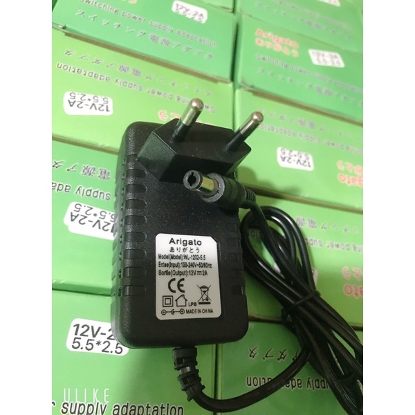 Nguồn 12v2a chân 5.5 Hàng chuẩn giá rẻ