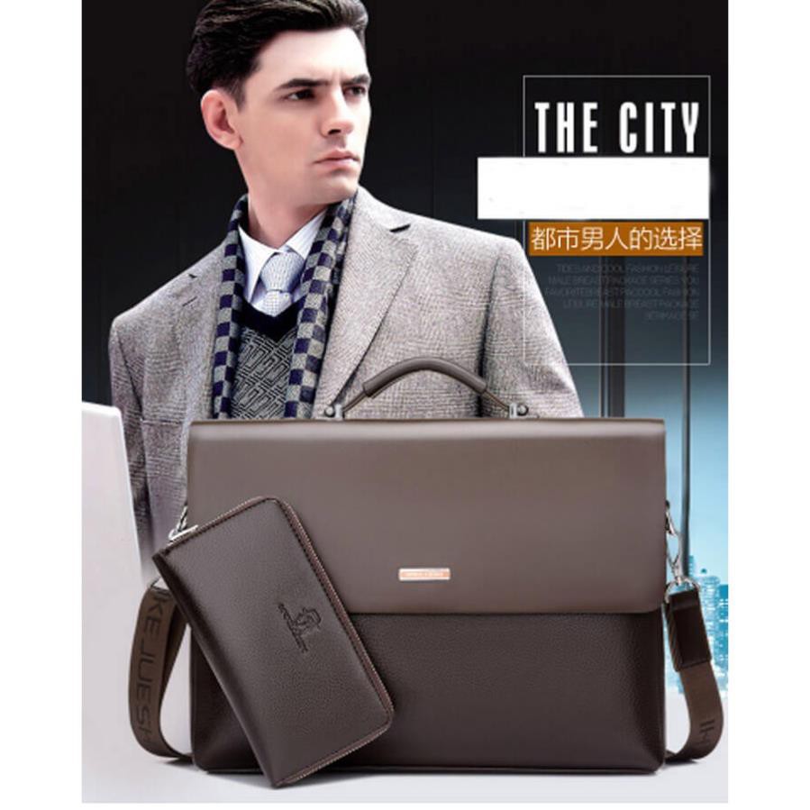 [CỰC RẺ] CẶP XÁCH NAM MAIKEJUESHI TẶNG VÍ CẦM TAY | BigBuy360 - bigbuy360.vn