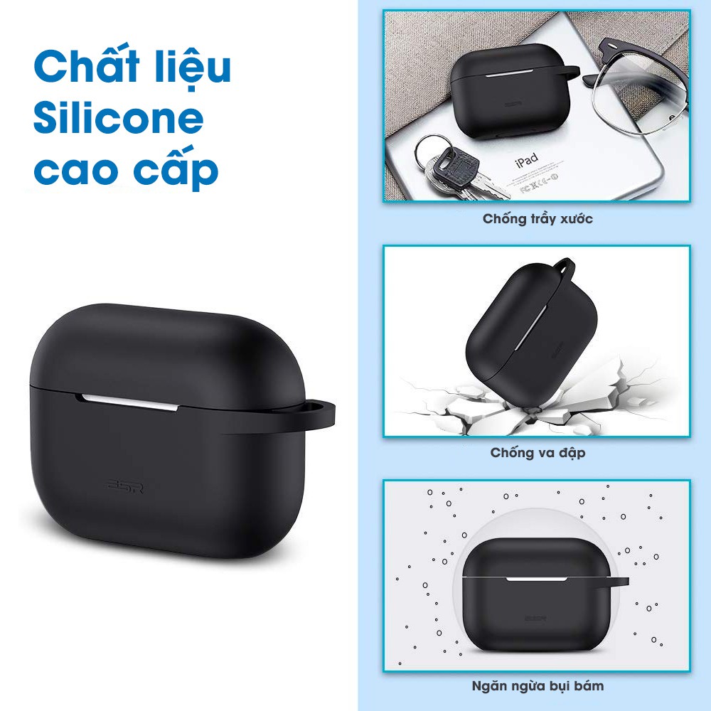 Vỏ Ốp Airpods Pro Silicone Bounce Series ESR