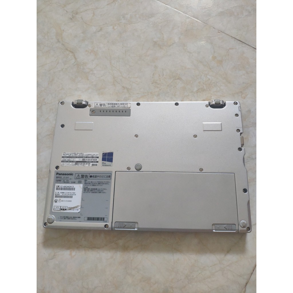 Laptop nội địa Nhật Panasonic CF-AX2 màn hình cảm ứng 11.6 inch xoay 360 độ 8GB RAM 256GB SSD i5 3437U - Likenew 95-98%