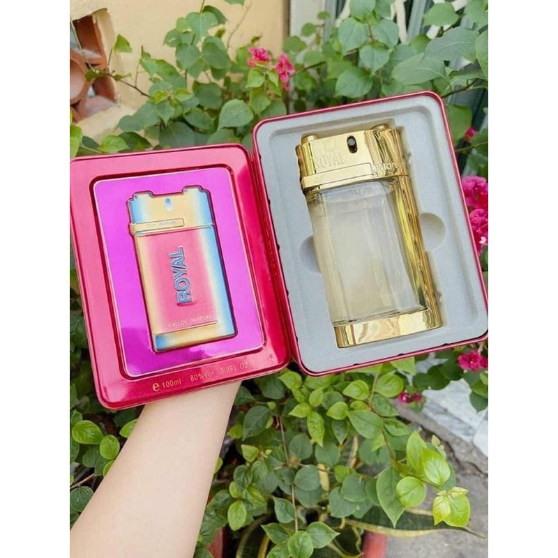 Nước Hoa Royal Hộp Thiếc For Men (màu xanh) | BigBuy360 - bigbuy360.vn